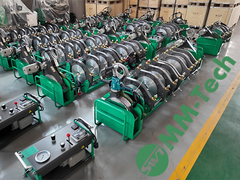 Máy hàn ống HDPE bằng phương pháp đối đầu MM-Tech cho thi công ống thoát nước