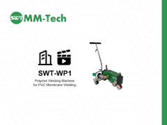 MM-Tech SWT-WP1 trình diễn hoạt động của máy hàn polymer Công nghệ hàn phim PVC hiệu quả cao