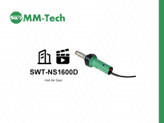 SWT-NS1600D Hot Air Gun 20-620°C Kiểm soát nhiệt độ thông minh·Lò hàn PE PP PVC