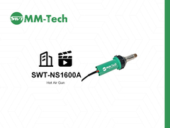 Súng thổi hơi nóng SWT-NS1600A 180L/phút Khí mạnh・Hàn hiệu quả cao màng HDPELDPEPVC