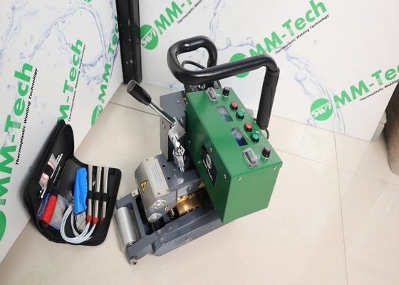 Máy hàn nêm nóng SWT-NS900D 1800W cho màng chống thấm dày 1-3mm