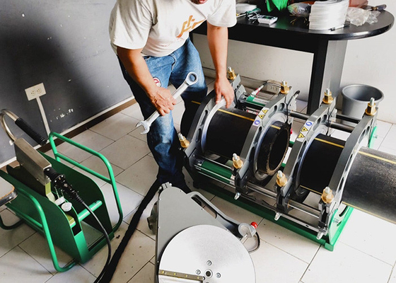 Máy hàn nhiệt hạch thủy lực Pp Hdpe ống 5.25 Kw