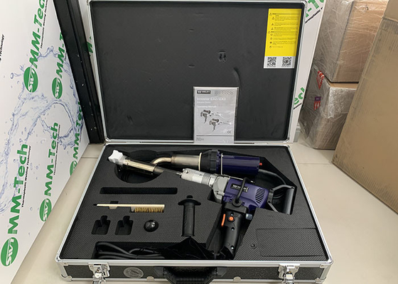 Máy hàn đùn cầm tay để hàn tấm PE WELDY Booster EX3
