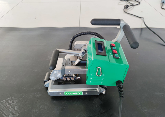 0.8-3.0mm HDPE Geomembrane Welding Machine CX500S Máy hàn đầy đủ công suất hai mục đích