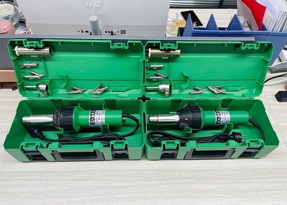 PE / PP / PVC / ABS / PVDF CX1600S Máy hàn không khí nóng với tiếng ồn thấp và các tùy chọn vòi khác nhau