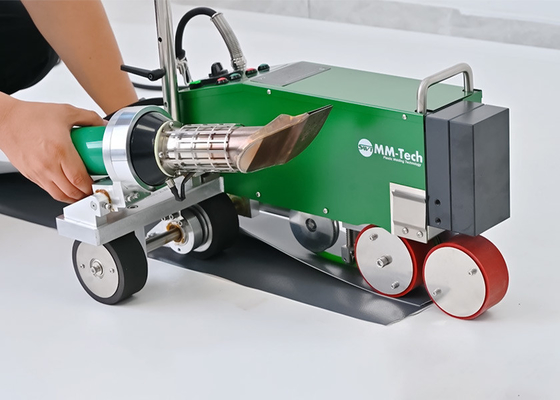 Máy hàn khí nóng TPO Polymer 4200W Năng lượng không khí nóng 40mm Nút hàn