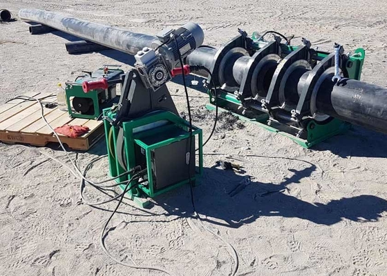 Thiết bị hàn ống thủy lực chắc chắn cho ống HDPE PVDF trong nhà máy hóa chất khí