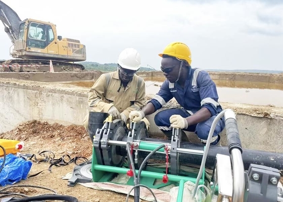 Máy hàn tổng hợp Butt hiệu quả cho nguồn cung cấp nước HDPE
