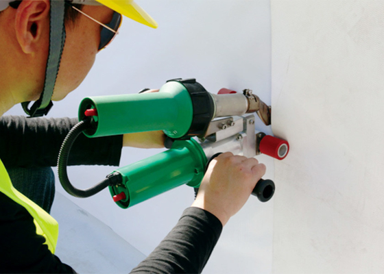 Máy hàn chồng mép SWT-TAC mái nhà bán tự động 1700W