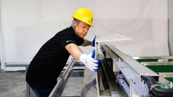 Máy uốn tấm nhựa 48A cho độ dày 3mm-30 Mm