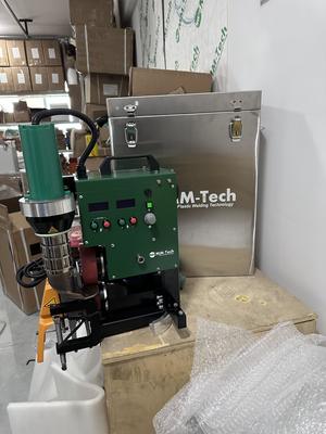 Máy hàn bạt khí nóng 3600W SWT-PAU Loại bàn Hàn bạt PVC Hàn mép