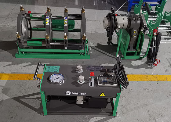 Máy hàn nhiệt hạch thủy lực PE PVDF, Thiết bị hàn ống 4,25KW