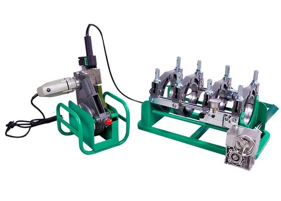 Máy hàn Poly áp suất khởi động thấp, Máy nối ống bằng tay 50mm 160mm