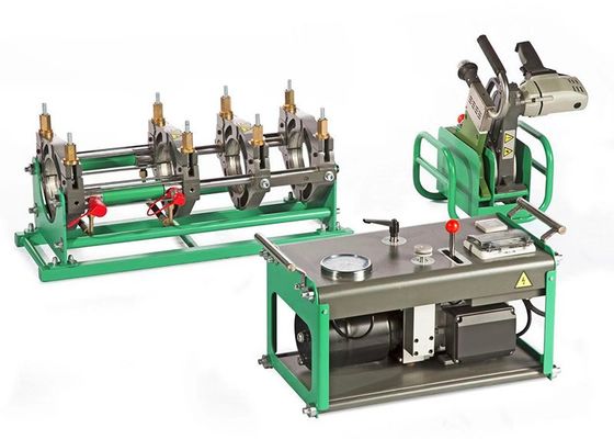 Máy hàn hợp kim ISO Hdpe, Máy hàn hợp kim thủy lực cho 50mm 160mm