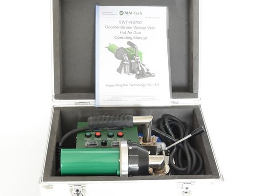 SWT - NS700 3000W Máy hàn màng địa dày 0,2 - 2,0 Độ dày màu xanh lá cây