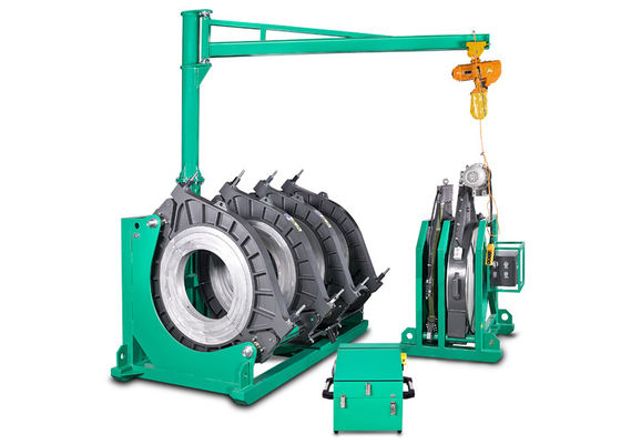 Máy hàn ống hdpe 630mm-1200mm, Thiết bị hàn nhiệt hạch 50HZ 60HZ