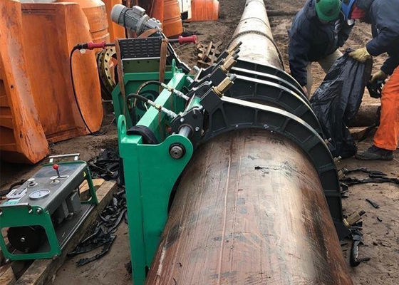 Máy hàn nhiệt hạch thủy lực công trường xây dựng cho ống hdpe
