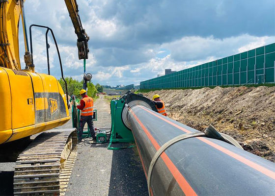 Máy hàn nhiệt hạch thủy lực công trường xây dựng cho ống hdpe