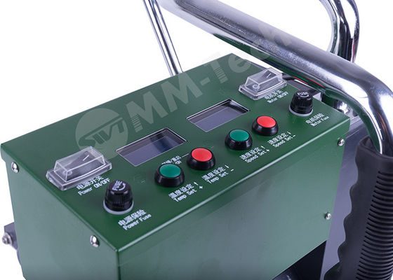 12CM Chiều rộng chồng chéo 50/60 HZ 1800W Máy hàn màng địa