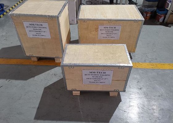 Máy hàn kết hợp thủy lực 2 '' 8 '' cho ống hdpe được chứng nhận CE