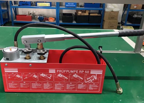 Máy bơm kiểm tra đường ống bằng tay 8,7kgs với 45ml Flov Volume CE Giấy chứng nhận