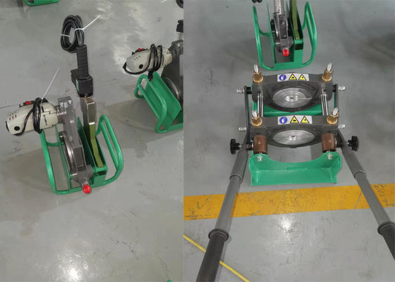 220V 50Hz 40-110mm PE ống bằng tay Máy hàn kết hợp