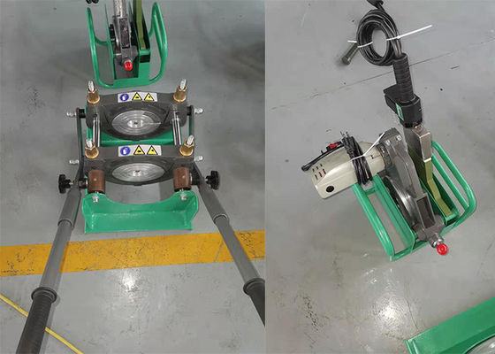220V 50Hz 40-110mm PE ống bằng tay Máy hàn kết hợp