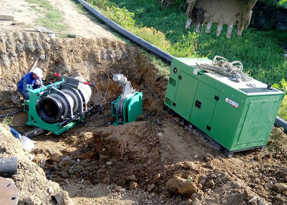 Máy hàn ống PE PPR HDPE tự động cho 90mm - 250mm