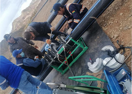 200-450mm 7 kẹp Máy hàn ống hdpe thủy lực