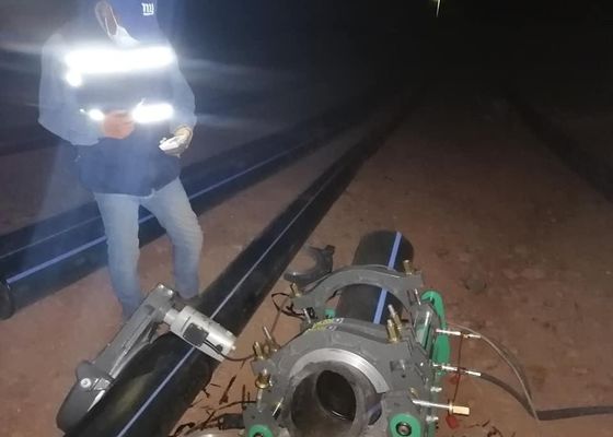 Máy hàn Hdpe dung hợp 200mm tiêu chuẩn Astm áp suất cao