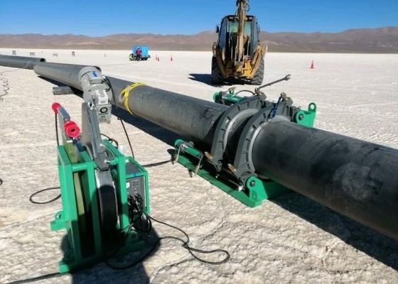 Máy hàn nhiệt nóng tại hiện trường cho hệ thống nước khí ống hdpe Pe