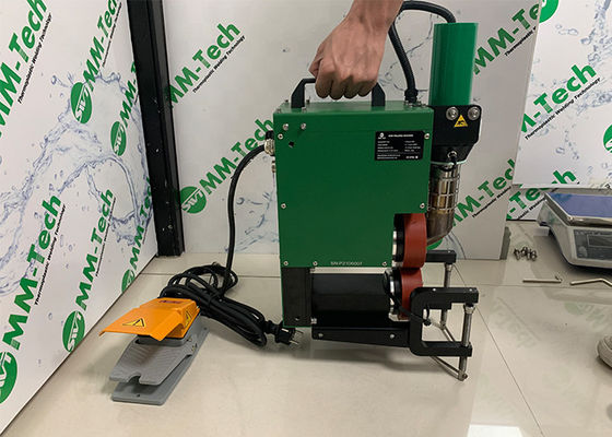 Máy hàn nhựa không khí nóng 3.6kw Table Tarpaulin để hàn Hem