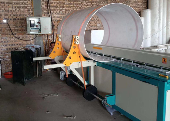 Máy hàn tấm nhựa 5000mm Semiauto Hdpe