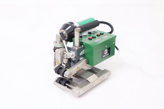 Máy hàn nêm hdpe không khí nóng chồng chéo cho bể cá
