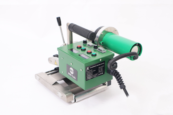 Máy hàn nêm hdpe không khí nóng chồng chéo cho bể cá
