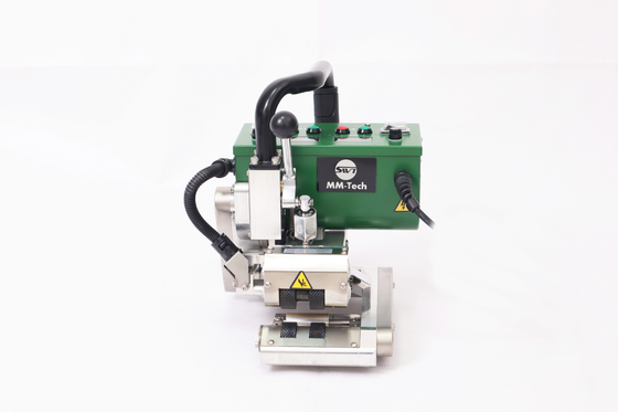 Máy hàn màng lưới PVC HDpe cho bể cá nóng 2mm