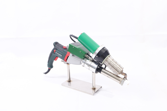 Máy hàn đùn nhựa HDpe không khí nóng 110v cho lớp lót ao với que 4mm
