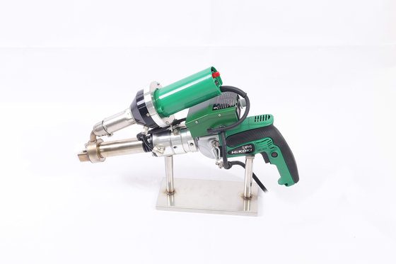 Máy hàn đùn nhựa HDpe không khí nóng 110v cho lớp lót ao với que 4mm