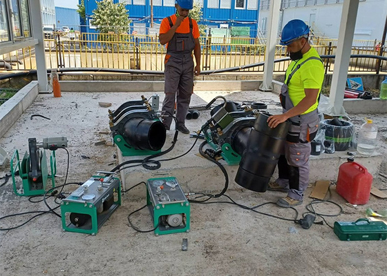 Máy hàn kết hợp thủy lực hdpe cho 280mm