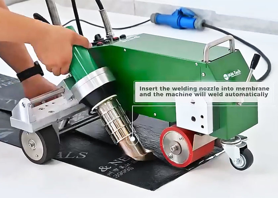 Máy hàn mái nhà polymer Khả năng không khí nóng 4200W SWT-WP2