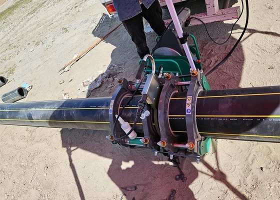 Thiết bị hàn ống thủy lực chắc chắn cho ống HDPE PVDF trong nhà máy hóa chất khí