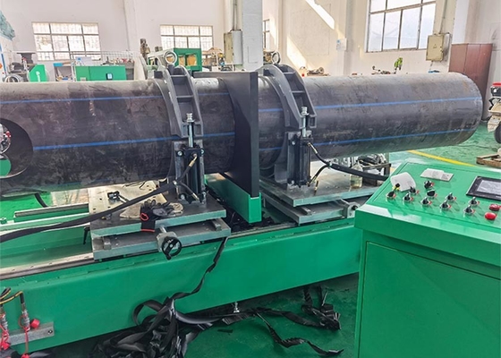 Máy hàn chế tạo phụ kiện HDPE 800mm trong xưởng