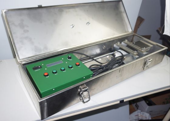 Kiểm tra mẫu hàn nêm màng địa kỹ thuật 230v Thiết bị kiểm tra độ bền kéo Chứng nhận CE