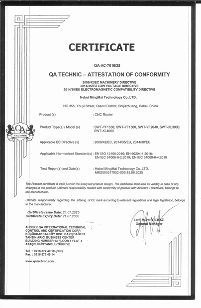 Trung Quốc Hebei Boda Plastic Technology Co., Ltd. Chứng chỉ